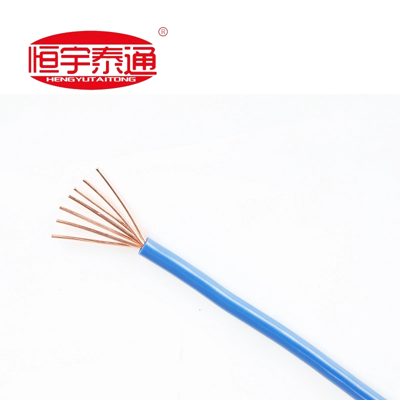 Тұрақты қондырғыларға арналған ПВХ оқшауланған құрылыс сымдары